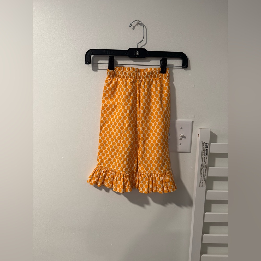 Vintage Polka dot toddler flare pants